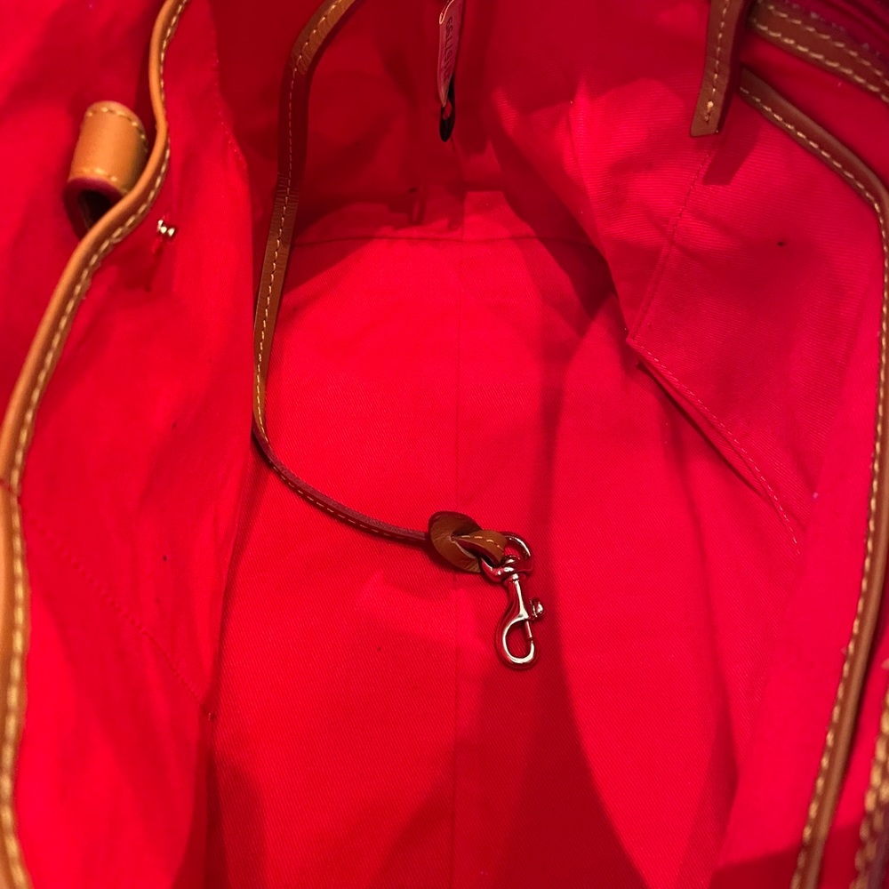 Dooney & Bourke Monogram Satchel Handbag - Picture 8 of 12